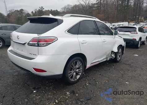 2013 Lexus Rx 350 z USA, uszkodzony, nr VIN 2T2ZK1BA9DC088244
